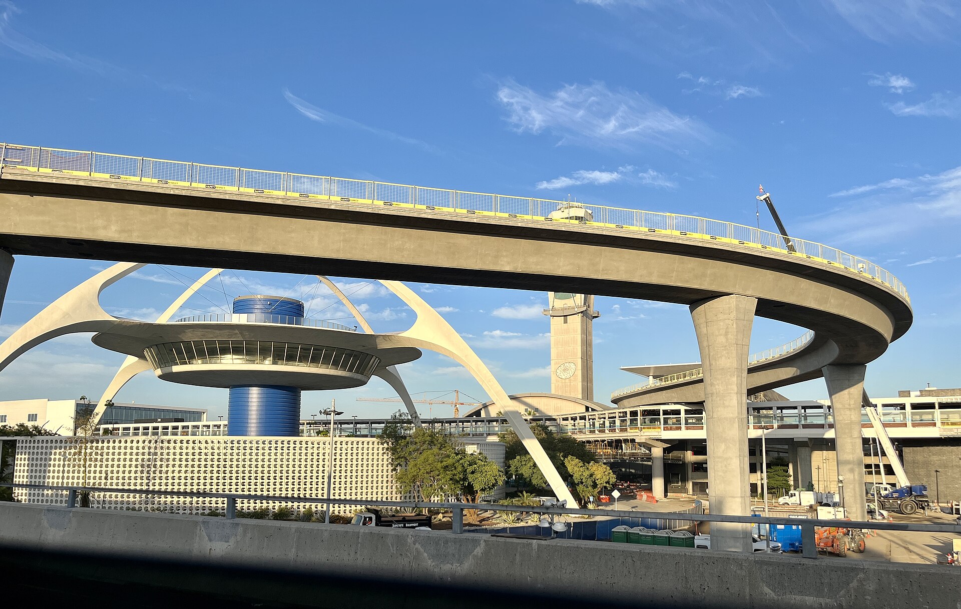 The Theme Building at Los Angeles International Airport